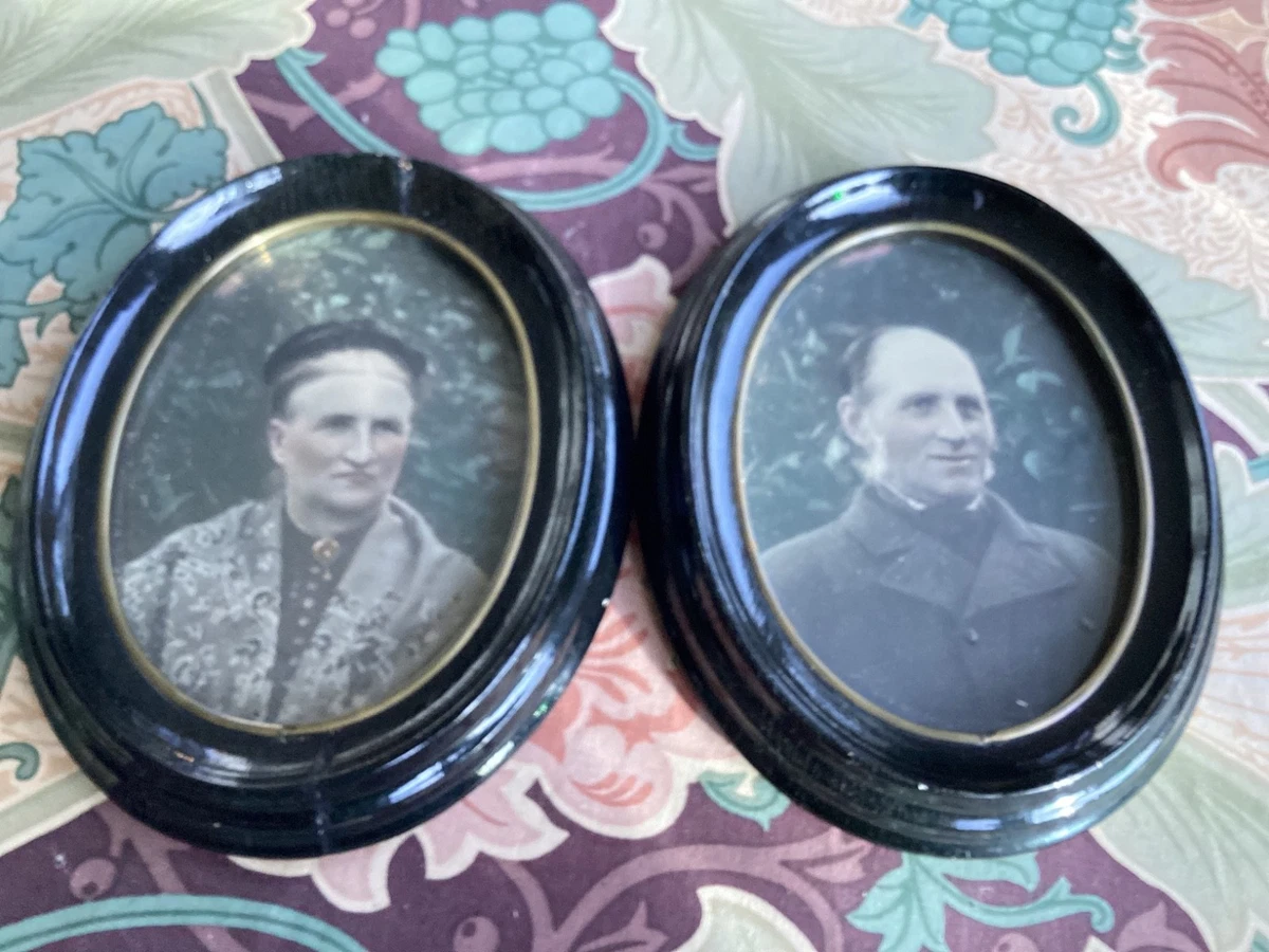10 Stück Mini Vintage Bilderrahmen Oval Aus Harz - Antiklook Für DIY, Schmuck & Deko