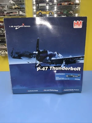 Hobby Master P-47D Thunderbolt Razorback Flown by Steve Pisanos HA8450b 1:48 - Image 1 of 4
