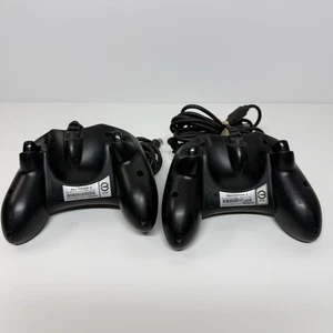Controller Xbox originale nero OEM tipo S X08-69873 non testato senza cavo staccabile - Foto 1 di 5