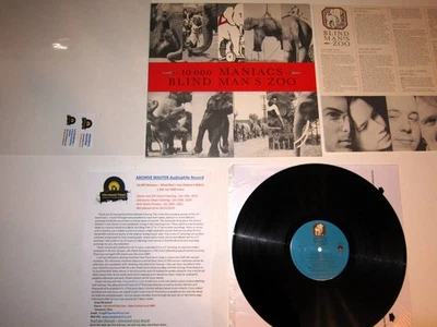 10 000 Maniacs Blind Man's Zoo 1-й '89 США КАК НОВЫЙ АРХИВ МАСТЕР Ультразвуковой ЧИСТЫЙ - Изображение 1 из 4