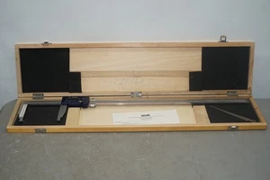 ^ Fowler 54-100-024-1 SS 0-24" Large Scale Digital Caliper - +/-0.001 in/+/-0.03 - Picture 1 of 8