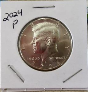 2024 P Kennedy Half Dollar Die Clash Or Strike Through Error Coin - Picture 1 of 5