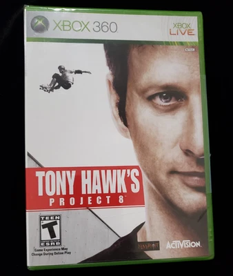 RARO NUEVO SELLADO DE FÁBRICA Tony Hawk's Project 8 (Microsoft Xbox 360, 2006) Foto 1 de 4