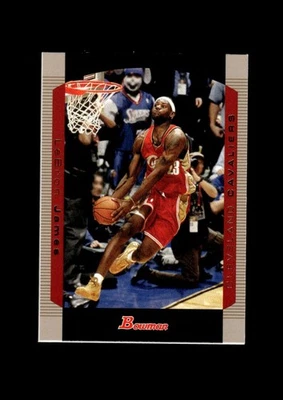 Bowman 2004: # 23 LeBron James casi nuevo-como nuevo o mejor Foto 1 de 2