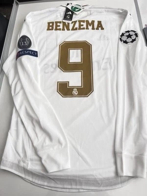 Camiseta Benzema Real Madrid 2020 Hime Kit UEFA Hombre Talla Grande Nueva Con Etiquetas Foto 1 de 4