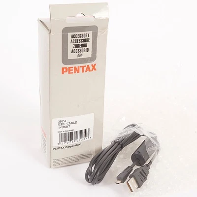GENUINE PENTAX USB CABLE 1-USB7 for Optio 550 ,450 - Model 39551 #AD581 - Image 1 of 3