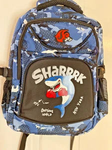 NWOT Boxing Shark NYC Fregi ZRY Camo Backpack Fox Pattern Cool Backpack - Picture 1 of 15
