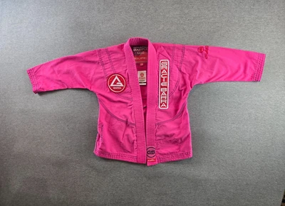 Gracie Barra Equipe Gi Youth Y3 Rosa Edición GB Kimono Ligero Jiu-Jitsu Brasileño Foto 1 de 4