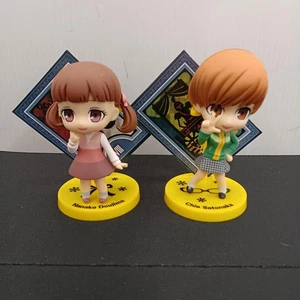 Sega Persona 4 Dojima Nako Satonaka Chie Figuren Set Used - Picture 1 of 6