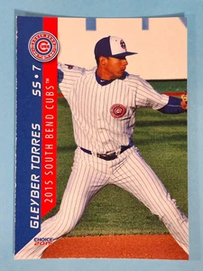 2015 Choice South Bend Cubs RC Gleyber Torres Yankees #25 ⚾ - Picture 1 of 2
