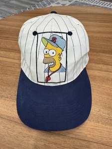 VTG Homer Simpson Snap-back Hat Ultra rare 90s Simpsons Grailed - Picture 1 of 7