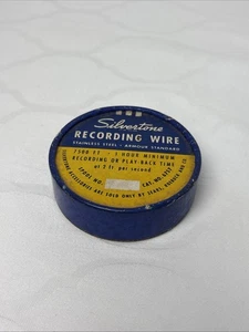 Vintage SILVERTONE Aufnahme Drahtspule Sears Rehbock Original Nr. 6757 NOS - Bild 1 von 7