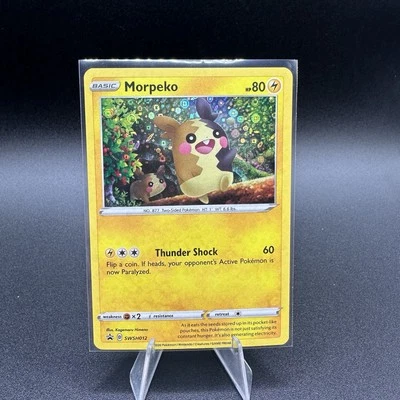 Morpeko SWSH012 SWSH: Sword & Shield Promo Cards Holo TCG - Image 1 of 2