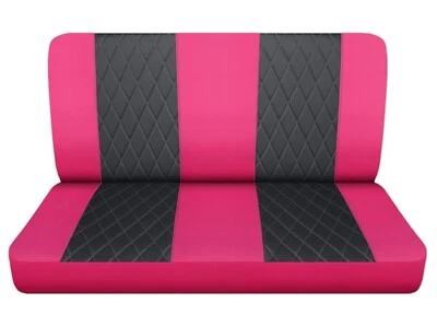 Truck seat covers fits 1961-1986 Chevy C/K 10/20 Front Bench with diamond stitch - Image 1 of 4