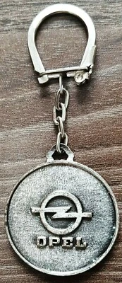 Ancien porte clé en métal OPEL - garage carrosserie CARSPACH (auto, voiture) - Photo 1/2