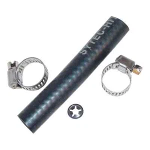 Sytec Rubber 5/16" 8mm ID Fuel Pump Hose In Tank Submersible Fitting Kit 2 Clips - Picture 1 of 1
