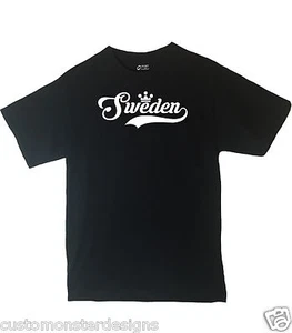 Sweden Shirt Country Pride Shirt Different Print Colors Inside! - Picture 1 of 1