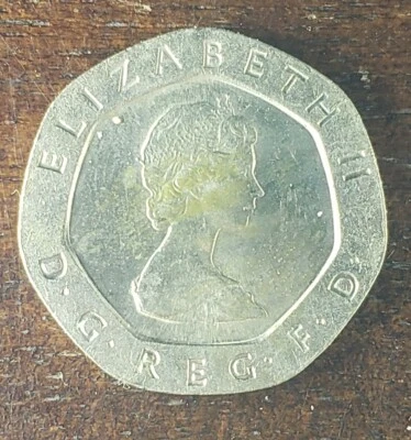 1982 Great Britain 20 Pence Coin  - Image 1 of 2