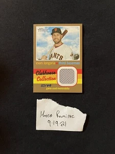 Evan Longoria 2020 Topps Heritage Jersey Card #’d /99 - Picture 1 of 2