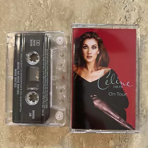 Cassette Celine Dion On Tour ©1996 Sony Music (New Case) Tested - Picture 1 of 2
