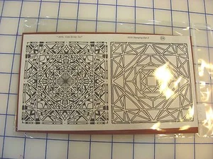 Club Scrap - "Stamping Star 2" - double large stamp set, for mounting on block - Picture 1 of 2