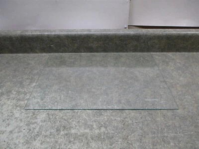 SMEG REFRIGERATOR GLASS SHELF SCRATCHES 17 3/8 X 13 PART # FAB32URWH3 - Image 1 of 2