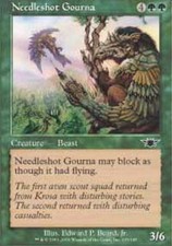 1x Needleshot Gourna - Foil MTG Legions NM Magic Foil