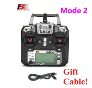 FLYSKY FS-i6X I6X AFHDS 2A Transmitter 10CH 2.4GHz for RC Aairplane Helicopter - Imagen 1 de 4
