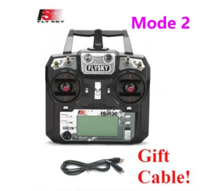FLYSKY FS-i6X I6X AFHDS 2A Transmitter 10CH 2.4GHz for RC Aairplane Helicopter  - Image 1 of 4