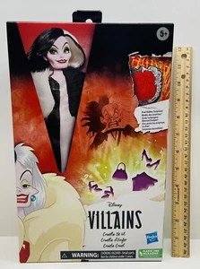 Disney Villains Cruella De Vil Toy Fashion Doll Figure Hasbro - Picture 1 of 6