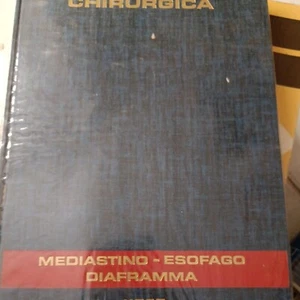 TECNICA CHIRURGICA. Mediastino esofago diaframma UTET volume 4 - Imagen 1 de 1