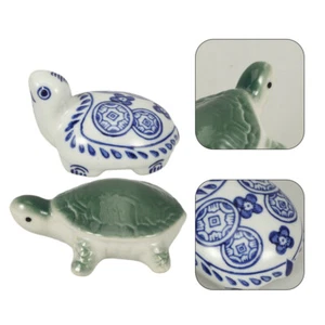2 Pcs Schwimmende Schildkrötenverzierungen Fischtank Dekore Fischtankhandwerk - Bild 1 von 12
