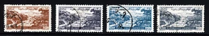 LEBANON 1948 Lebanese Landscape Part Set SG 375 to SG 378 VFU - Picture 1 of 2
