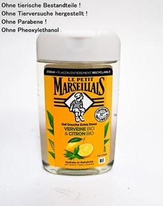 Duschgel Bio Eisenkraut und Zitrone Le Petit Marseillais 250ml aus Frankreich ! - Bild 1 von 2