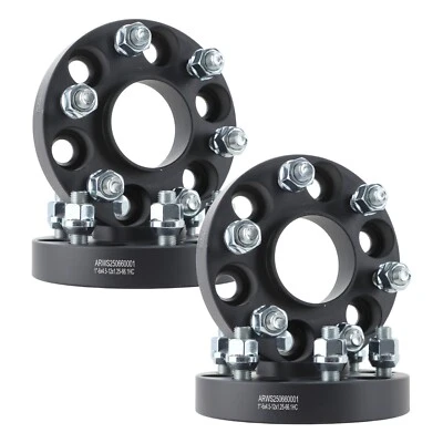 4x 1" (25mm) 6x4.5 6x114.3 Wheel Spacers HUB CENTRIC Fits Nissan Frontier 6 Lug - Image 1 of 4