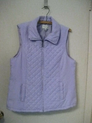 Chaleco deportivo púrpura liso Studio Works para dama talla grande  Foto 1 de 4