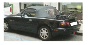 Mazda MX5 MK1 / Miata NA Portastivali - Splendido rack moderno nero 1989-98 - Foto 1 di 10