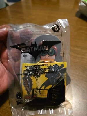 LEGO Batman Película Robin/Catwoman Lata Nuevo en Caja McDonalds 2017 Foto 1 de 4