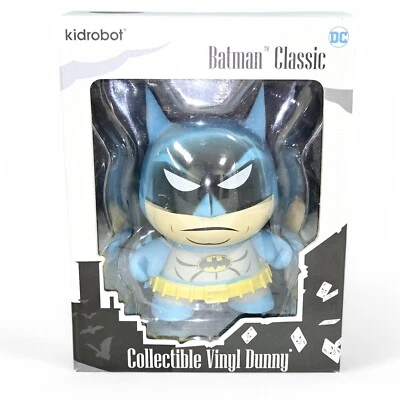 Figura Vinilo Clásica DC Dunny Batman Kidrobot Comics Nuevo 5" Toy Hero Coleccionable Foto 1 de 4