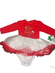 Koalakids Christmas Tutu Dress Baby Girl Size 6-9M - Picture 1 of 3