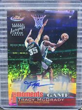 New listing
		2000-01 Topps Finest Tracy McGrady Finest Moments Refractor Auto #FM-TM A18