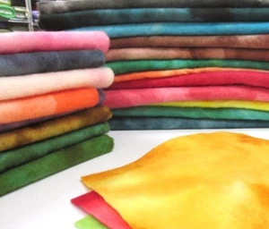 Hand Dyed 100% Wool Felt Sheets - Light weight thick felt - Picture 1 of 22