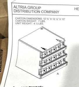 Helix On! In Fixture Merchandiser POS 0G502 Altria Group - Picture 1 of 5