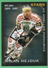 MILAN HEJDUK CZECH OFS 2004/05 #S11 COLORADO AVALANCHE RARE!!!