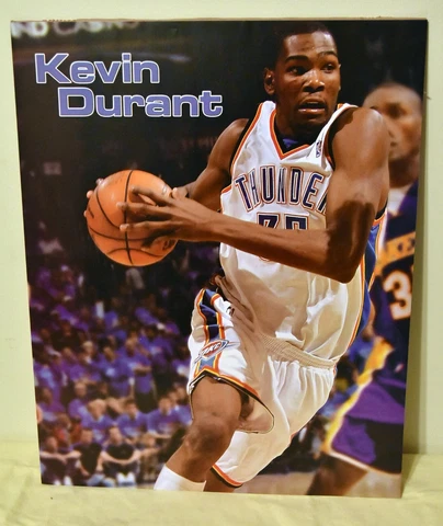 KEVIN DURANT Oklahoma City OKC Thunder NBA Basketball 16x20 Poster Cover