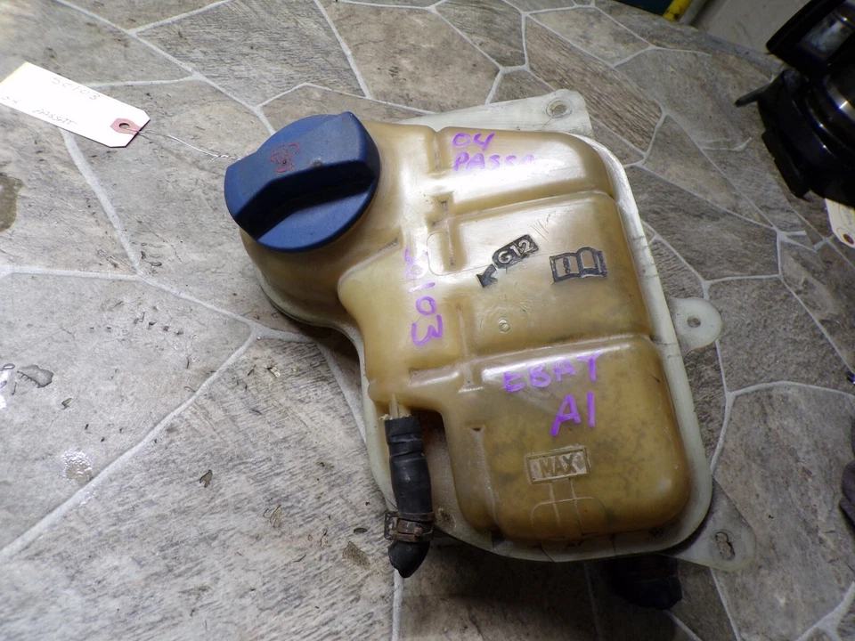 ☼2000-2005 VW PASSAT 00-01 AUDI A4 A6 BOTELLA DEPÓSITO RECUPERACIÓN REFRIGERANTE OEM Foto 1 de 4