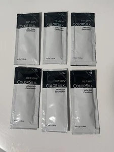 Lot of 6 Revlon ColorSilk After Color Conditioner Step 3 Packets 0.4 FL Oz - Picture 1 of 3