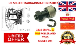 SINGER 29K 1816 KLEINE 10 MM ROLLE UND NIETEN INDUSTRIELLE NÄHMASCHINE TEIL - Bild 1 von 6