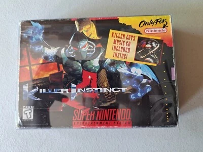 Killer Instinct - Super Nintendo Snes - Complete in box CIB (NO CD) - Image 1 of 4