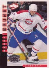 1997-98 Score Montreal Canadiens #18 Benoit Brunet